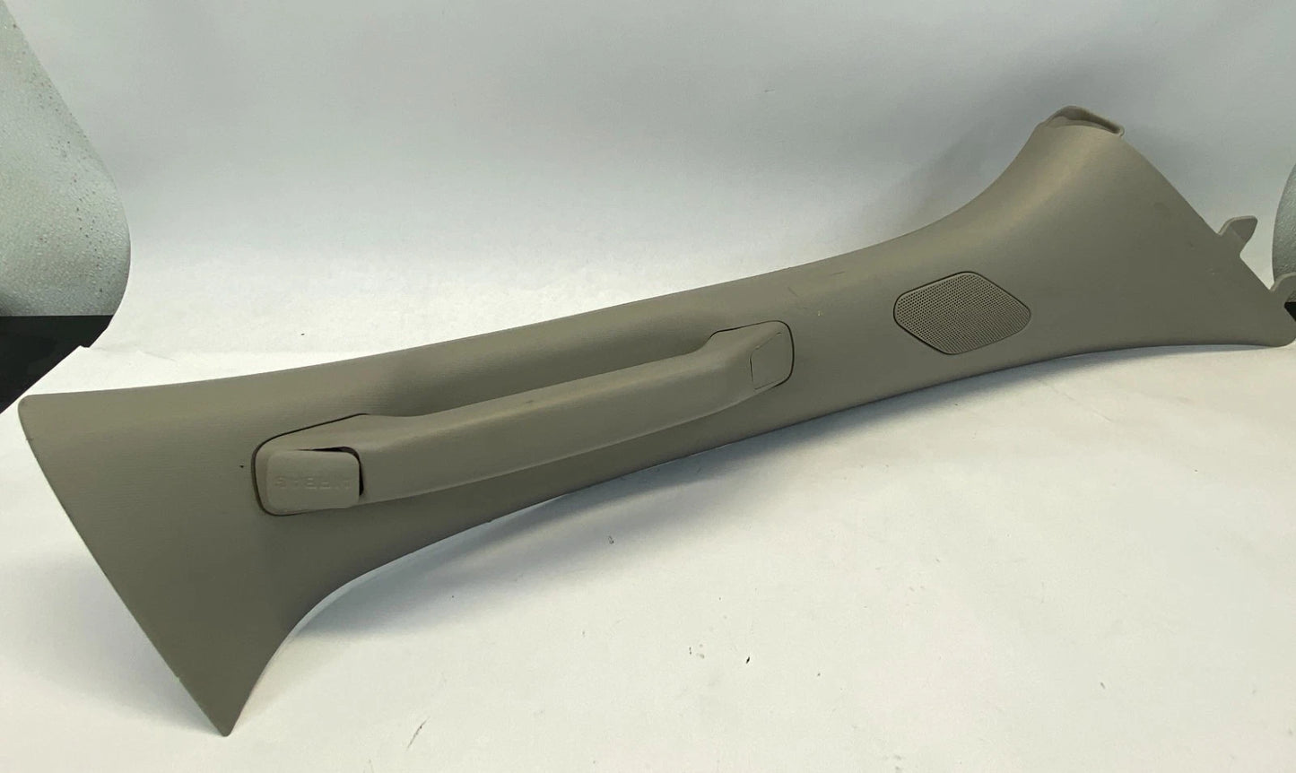 2009-2013 CHEVROLET TRAVERSE A PILLAR TRIM PANEL COVER PAIR GREY OEM 25870848
