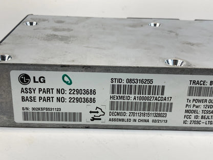 2013 CHEVROLET SONIC COMMUNICATION ONSTAR CONTROL MODULE 22903686 OEM
