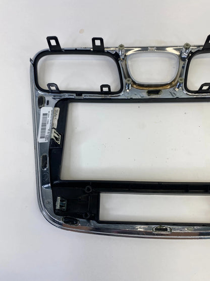 2011-2014 CHRYSLER 200 CENTER DASH RADIO CLOCK & HAZARD SWITCH BEZEL TRIM OEM