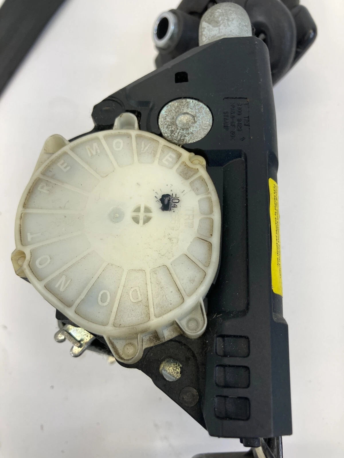 2009-2011 CHEVROLET AVEO FRONT LEFT DRIVER SIDE SEAT BELT RETRACTOR 34060627A