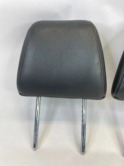 2013-2017 HONDA ACCORD SEDAN FRONT SEAT HEADREST SET LEFT & RIGHT BLACK LEATHER