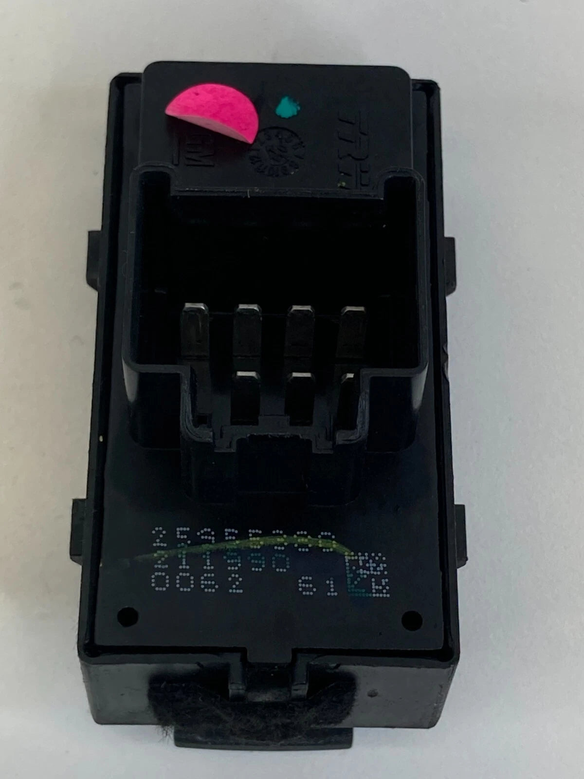 10-12 CADILLAC SRX REAR RIGHT SIDE DOOR WINDOW CONTROL SWITCH BUTTON 25955380
