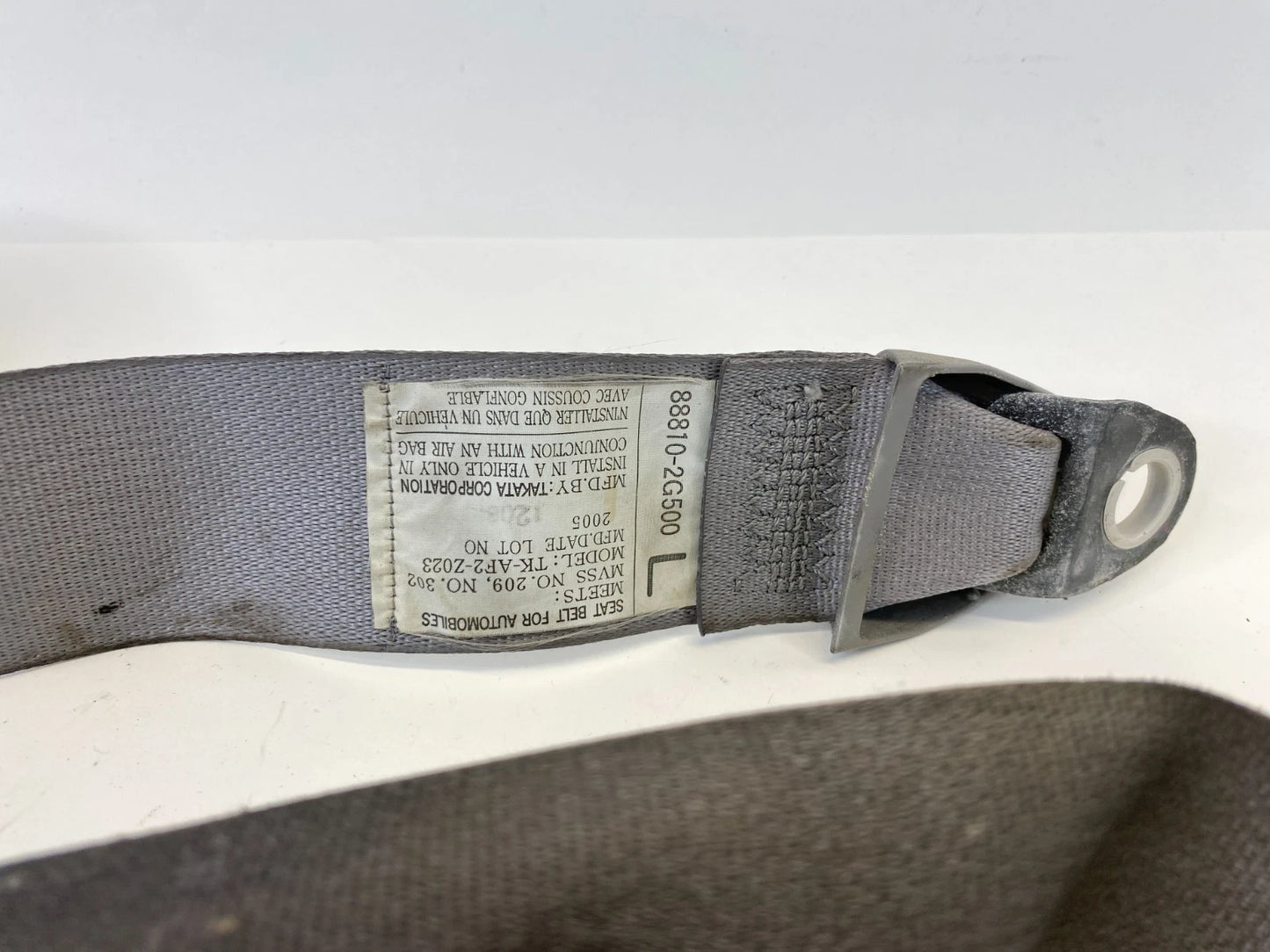 2006-2010 KIA OPTIMA FR LEFT SIDE SEAT LAP & SHOULDER BELT RETRACTOR 88810-2G50