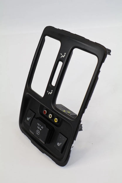 2011-2013 JEEP GRAND CHEROKEE REAR CENTER CONSOLE REAR PANEL W/ POWER OUTLET