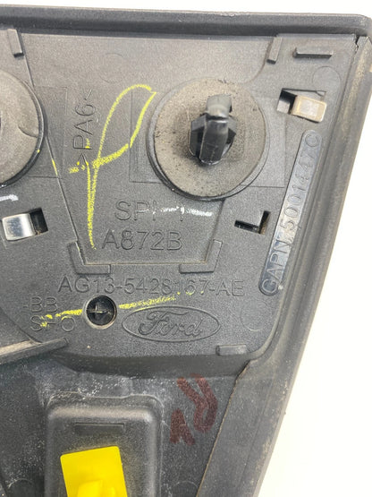 13-19 Ford Police Interceptor Sedan Rear Left Quarter Panel Corner Trim Molding