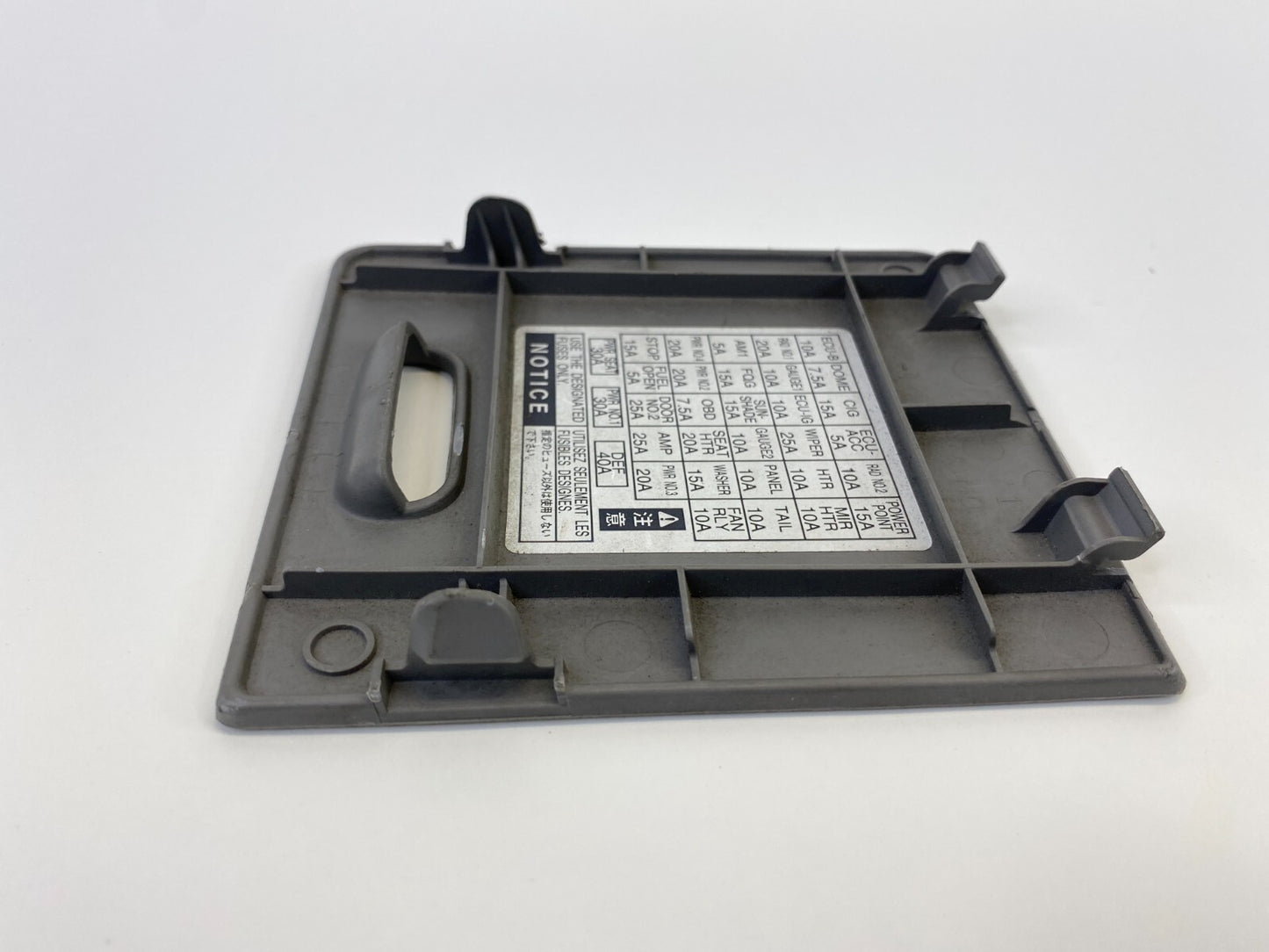 2002-2006 Toyota Camry Front Left Dash Fuse Box Door Lid Cover Trim 55545-AA010