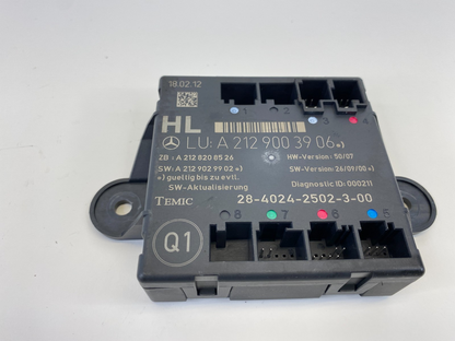2006-2016 Mercedes-Benz E350 Rear Left Side Door Control Module A2129003906