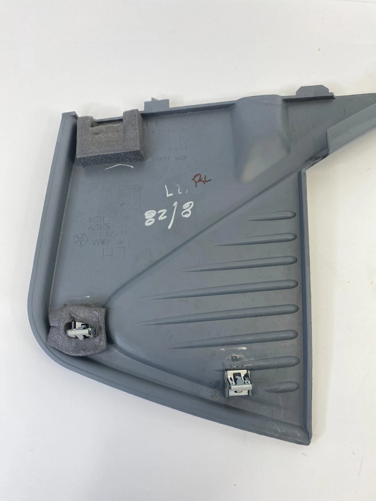2008-2010 DODGE AVENGER REAR LEFT DOOR UPPER TRIM PANEL GARNISH 1CJ55TRMAA OEM