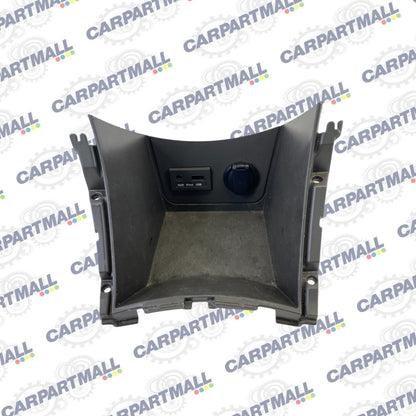 2012-2017 Hyundai Accen Center Console Floor Tray W/ Power Outlet & USB Port