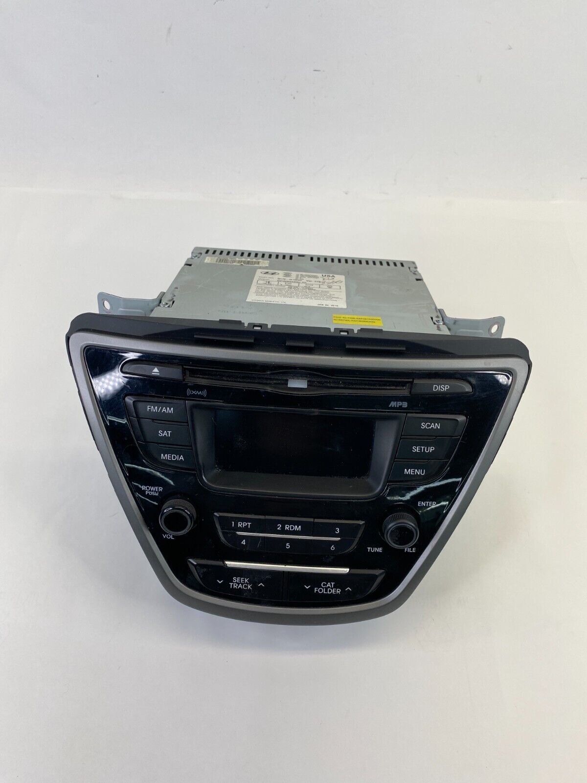 2014-2016 Hyundai Elantra Sedan Center Dash Radio CD MP3 Player 96170-3X156GU