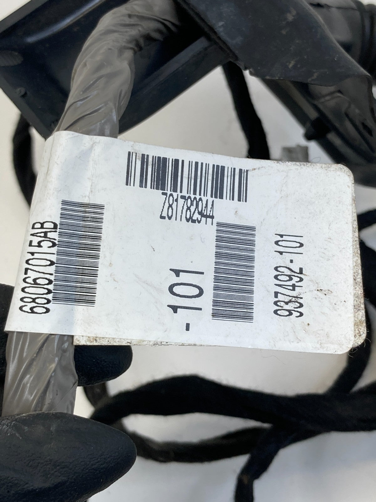 2011-2017 Dodge Journey Rear Right Side Door Wire Wiring Harness 68067015AB OEM