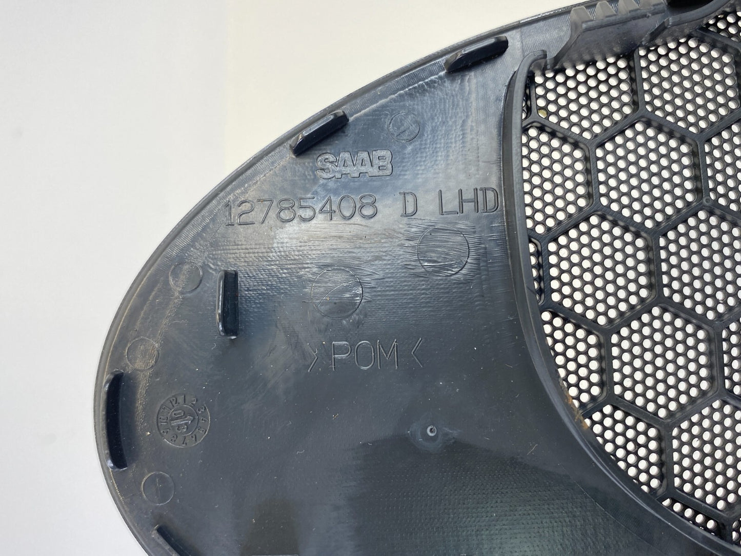 03 04 05 06 Saab 9-3 Center Dash Left Speaker Grille Cover Trim 12785408 OEM