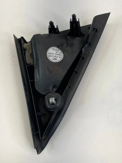 07-10 HYUNDAI ELANTRA FRONT LEFT DOOR MIRROR COVER CORNER TRIM BEZEL 87650-2H020
