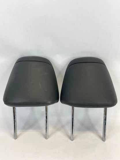 2013-2017 HONDA ACCORD SEDAN FRONT SEAT HEADREST SET LEFT & RIGHT BLACK LEATHER