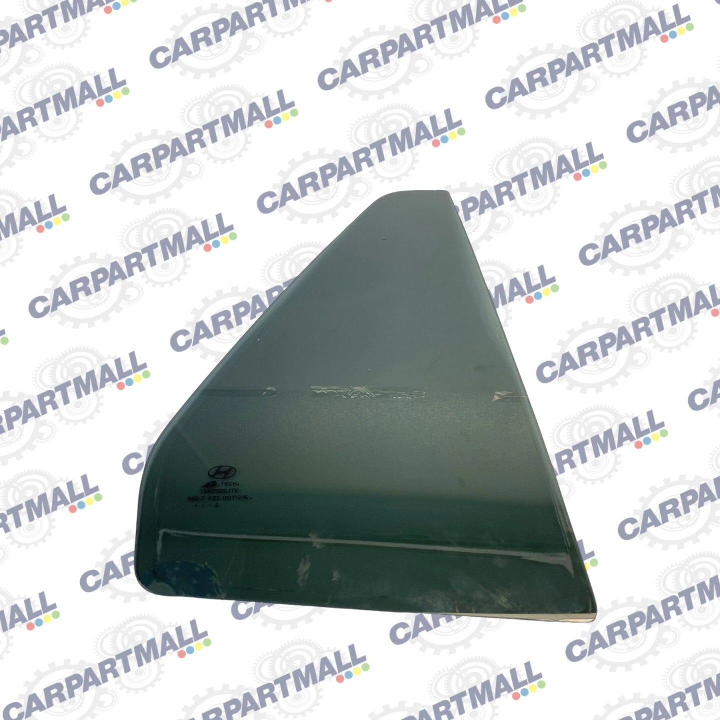 2007-2012 HYUNDAI SANTA FE REAR RIGHT BACK SIDE DOOR GLASS WINDOW OEM