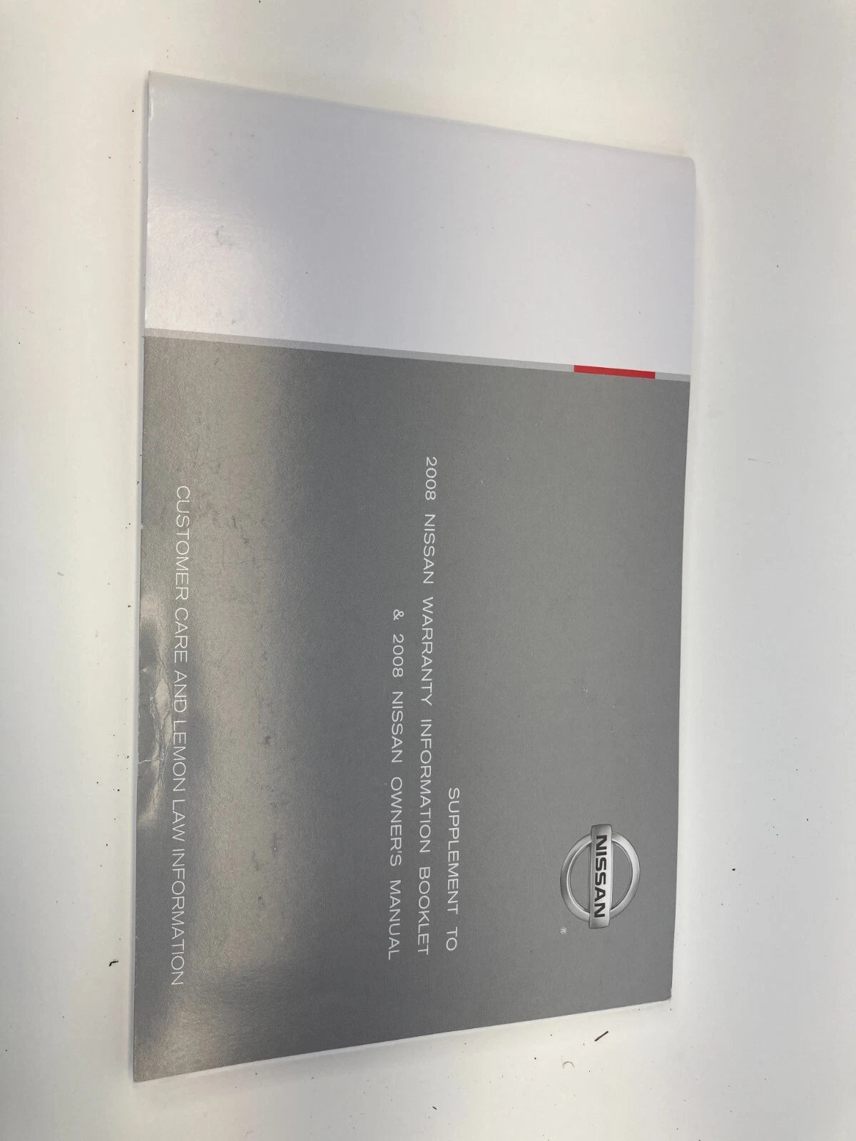 2008 NISSAN VERSA OWNERS MANUAL INFORMATION WARRANTY GUIDE BOOK SET W/ CASE OEM