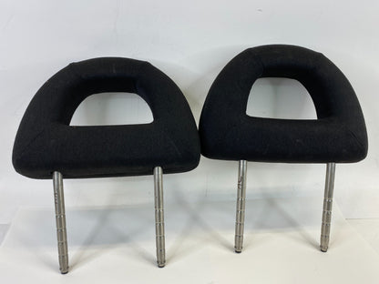 2001-2005 Volkswagen Beetle Rear Left & Right Seat Headrest Head Rest Pair Set