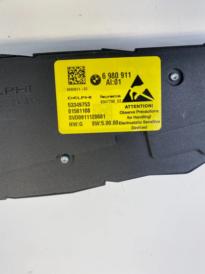 2009 2010 BMW 535I XDRIVE FRONT LEFT DRIVER SEAT ADJUSTER SWITCH 9-980-911 OEM
