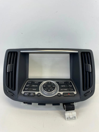 08-13 Infiniti G37 Dash Info Radio Player Navigation System Control Panel OEM