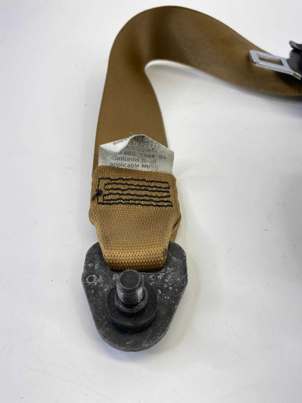 02-05 BMW 745I 745LI SEDAN FRONT LEFT DRIVER SEAT BELT RETRACTOR 561078501 OEM