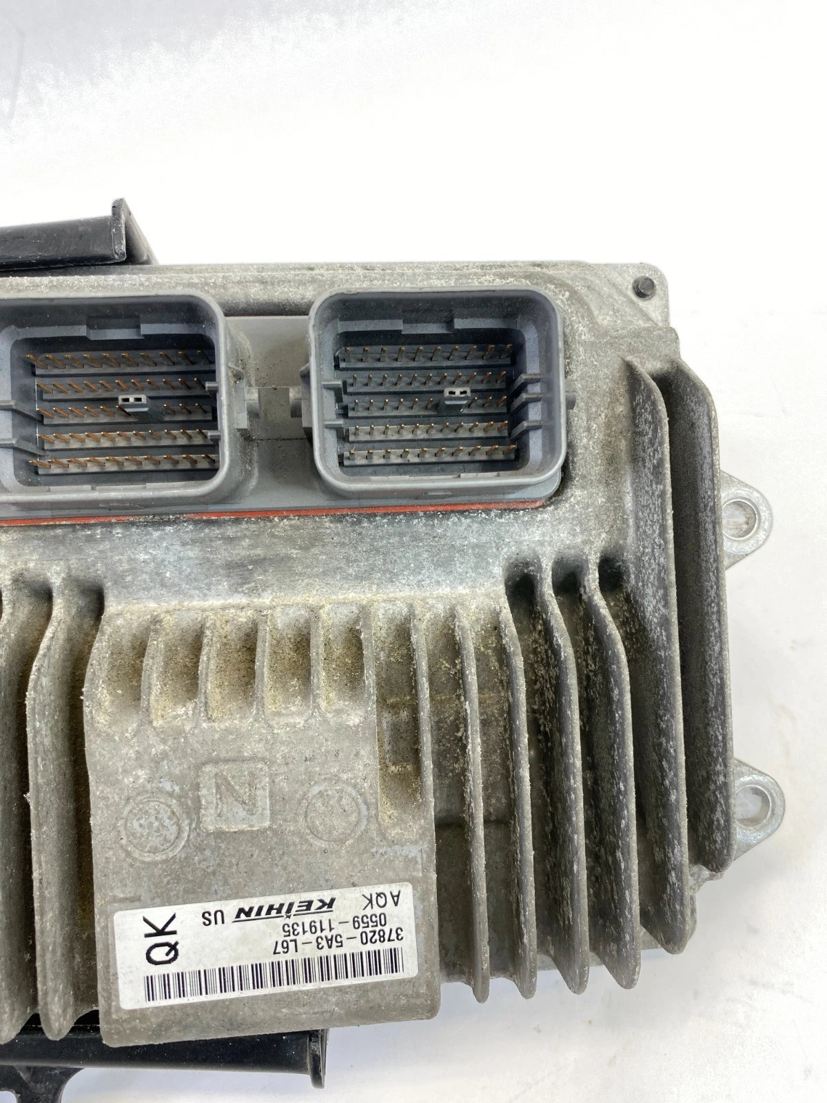 2013 HONDA ACCORD 2.4L AT SEDAN ENGINE COMPUTER CONTROL MODULE ECU 37820-5A3-L67