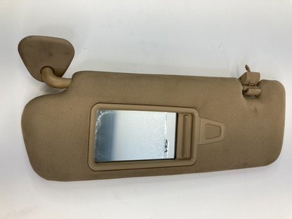 2011-2014 Hyundai Sonata Front Left Driver Side Sunvisor Sun Visor Shade Beige