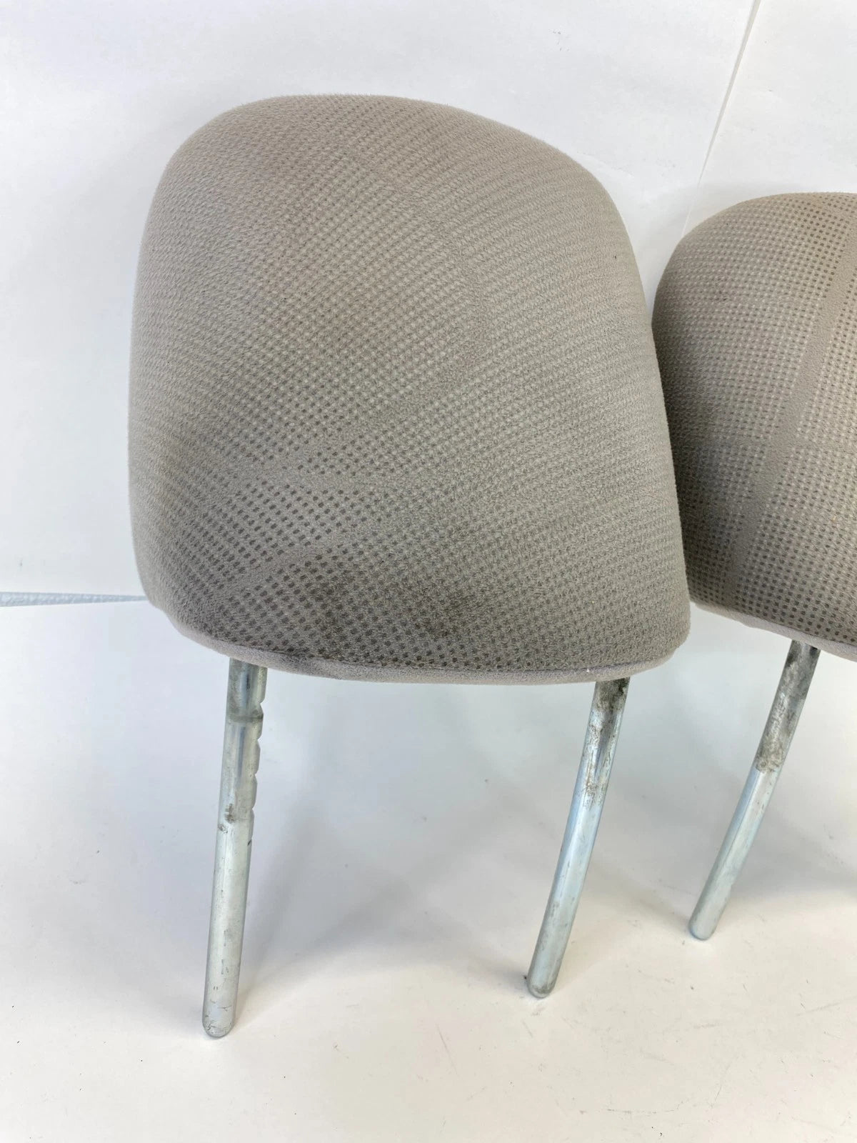 2012-2015 HONDA CIVIC SEDAN FRONT SEAT HEADREST SET OF 2 GRAY OEM