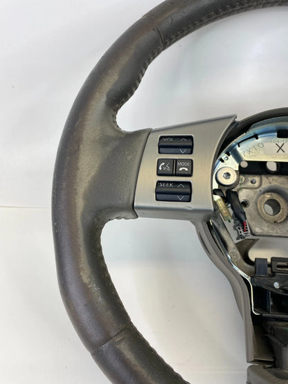 2008 08 INFINITI FX35 FX45 STEERING WHEEL W/ AUDIO & CRUISE CONTROL SWITCHS OEM
