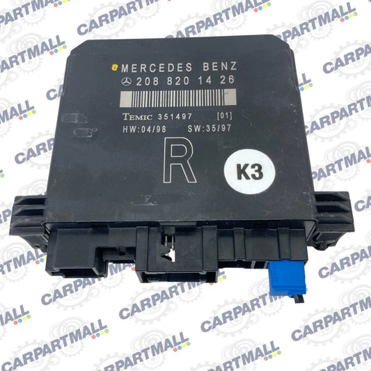 1998-2002 MERCEDES-BENZ E430 FRONT RIGHT DOOR CONTROL MODULE 208-820-14-26 OEM