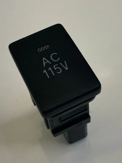 2009 2010 PONTIAC VIBE 2.4L DASHBOARD AC INVERTER SWITCH BUTTON 115V 15B118 OEM