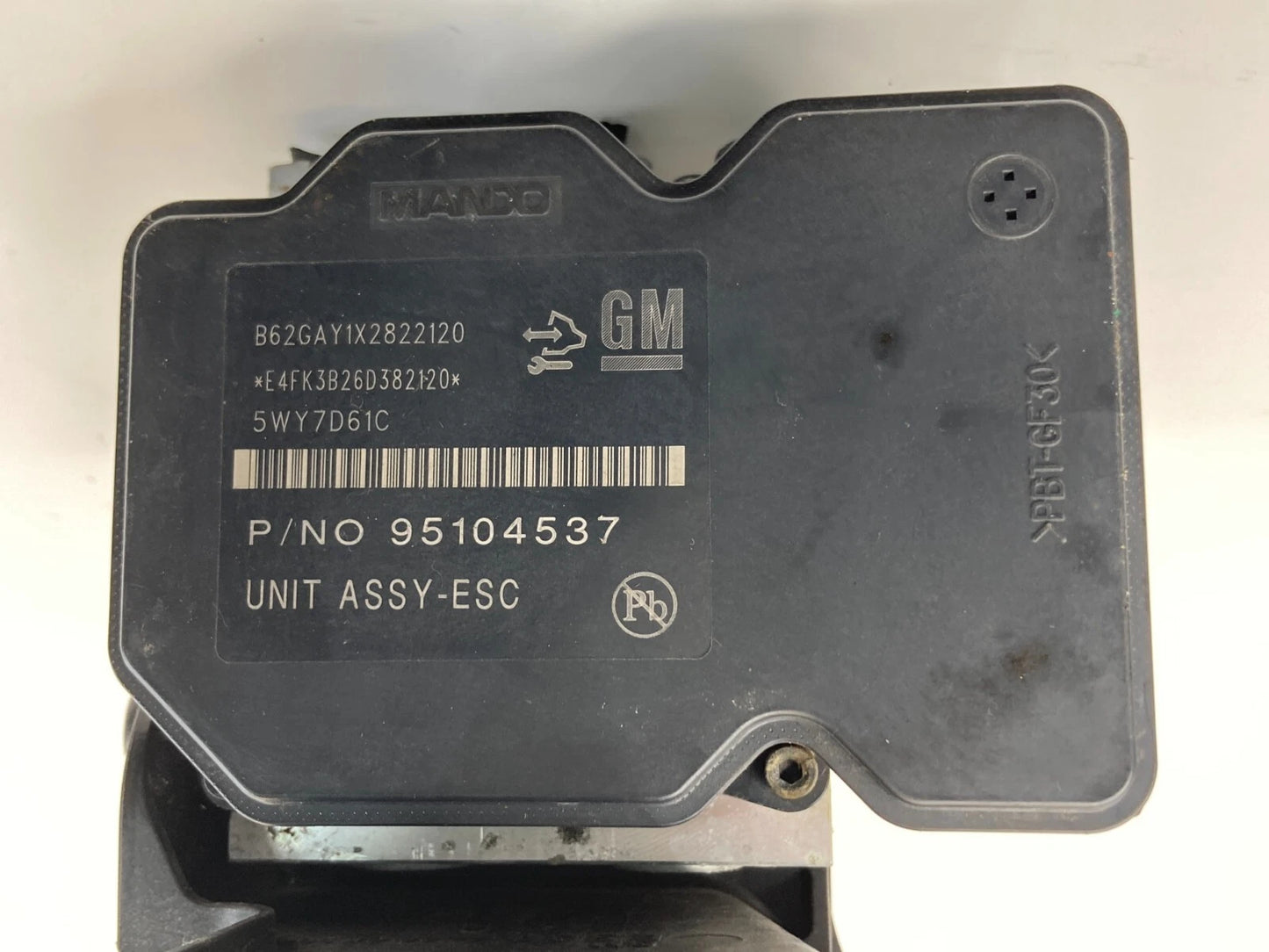 2012 2013 Chevrolet Sonic 1.8L L4 A/T ABS Anti Lock Brake Pump Module 95104537