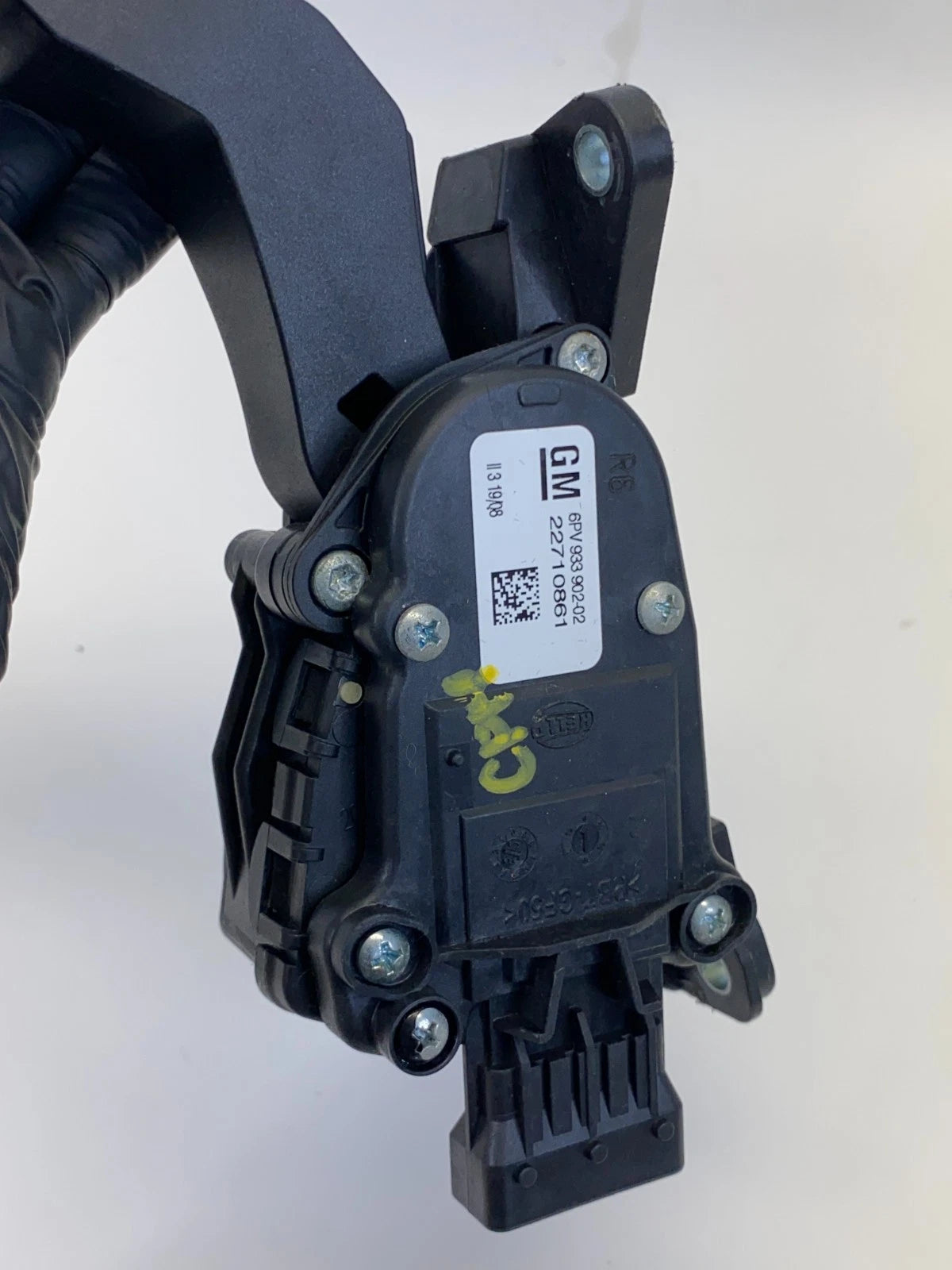 2006-2011 CHEVROLET HHR ACCELERATOR GAS PEDAL TRAVEL SENSOR ASSEMBLY 22710861