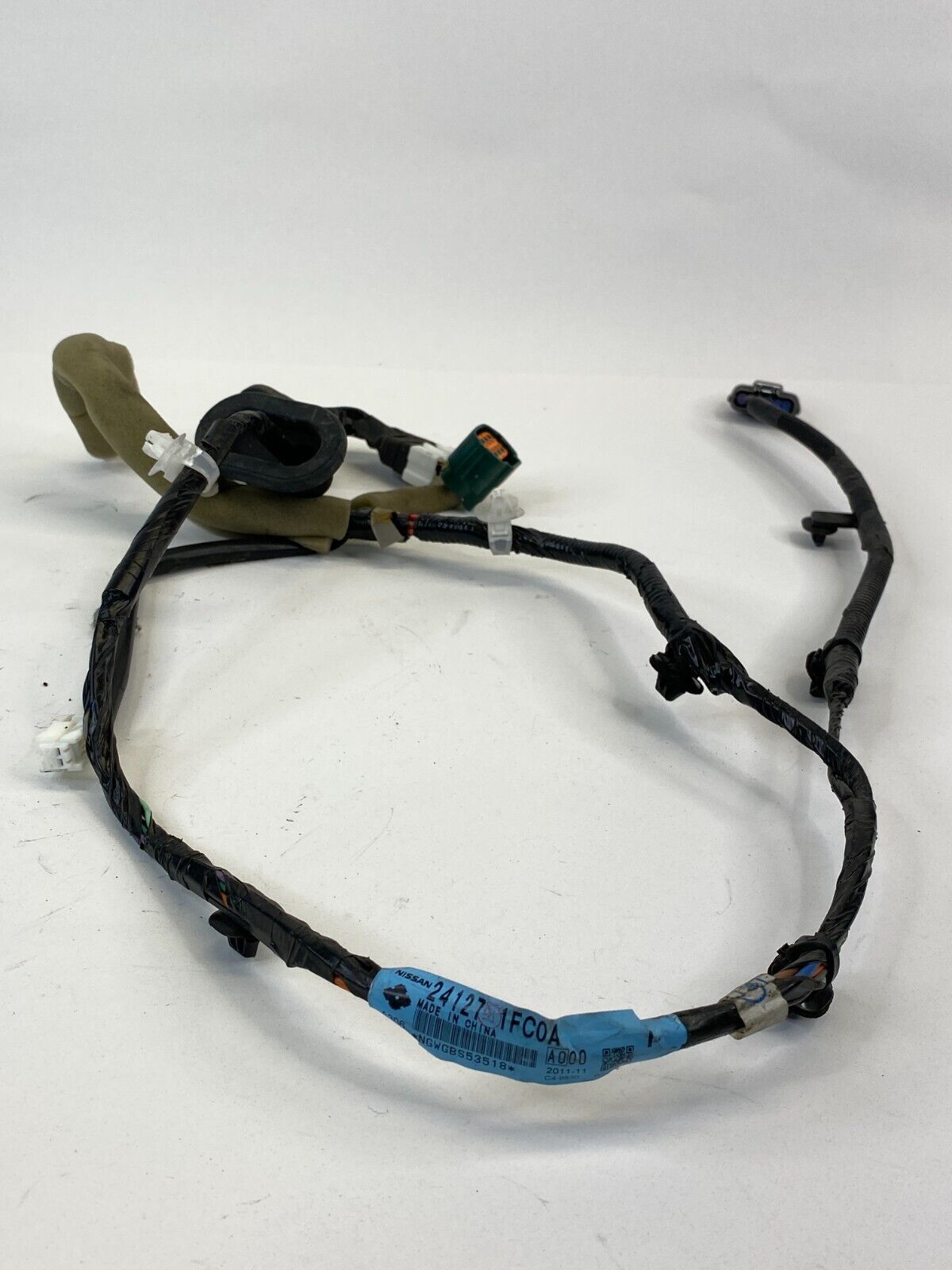 2009-2014 Nissan Cube Base Wagon Rear Left Door Wire Wiring Harness 24127-1FC0A