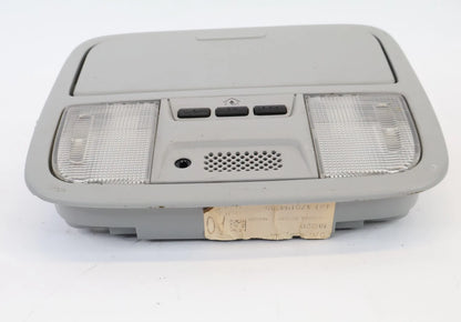 2003-2008 HONDA PILOT OVERHEAD ROOF CONSOLE GRAY MAP LIGHT HOMELINK OEM 83250SDA