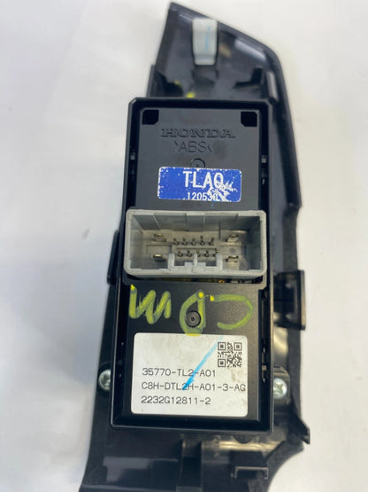 09-14 ACURA TSX REAR RIGHT SIDE DOOR WINDOW SWITCH W/ BEZEL 35770-TL2-A01 OEM