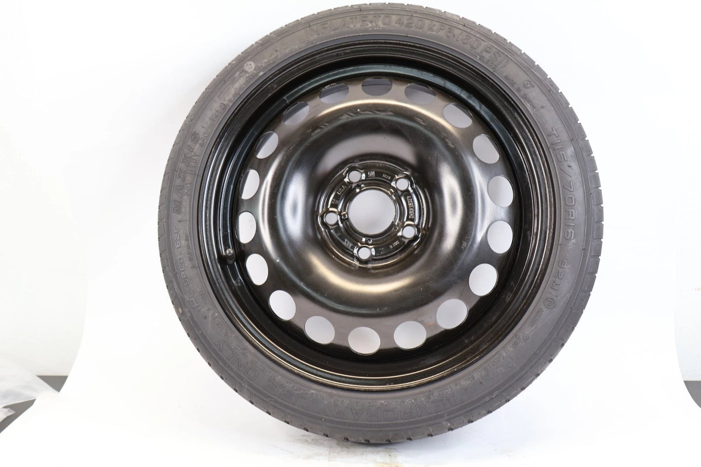 2011-2016 CHEVROLET CRUZE 2012-2018 SONIC COMPACT SPARE TIRE DONUT 115/70R16 92M