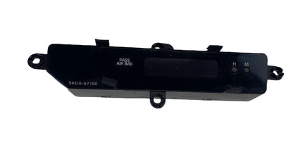 2014 2015 2016 KIA FORTE DASH CLOCK DIGITAL ASSEMBLY 94510-A7100 OEM