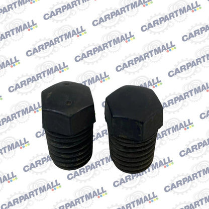 2006-2011 CHEVROLET HHR FRONT HOOD BUMPER RUBBER ADJUST PAIR SET OEM