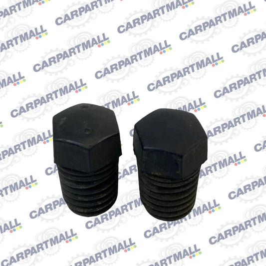 2006-2011 CHEVROLET HHR FRONT HOOD BUMPER RUBBER ADJUST PAIR SET OEM