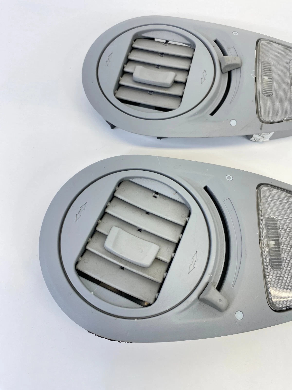 05-07 HONDA ODYSSEY REAR ROOF OVERHEAD DOME MAP LIGHT W/ AC AIR VENT GRILLE SET