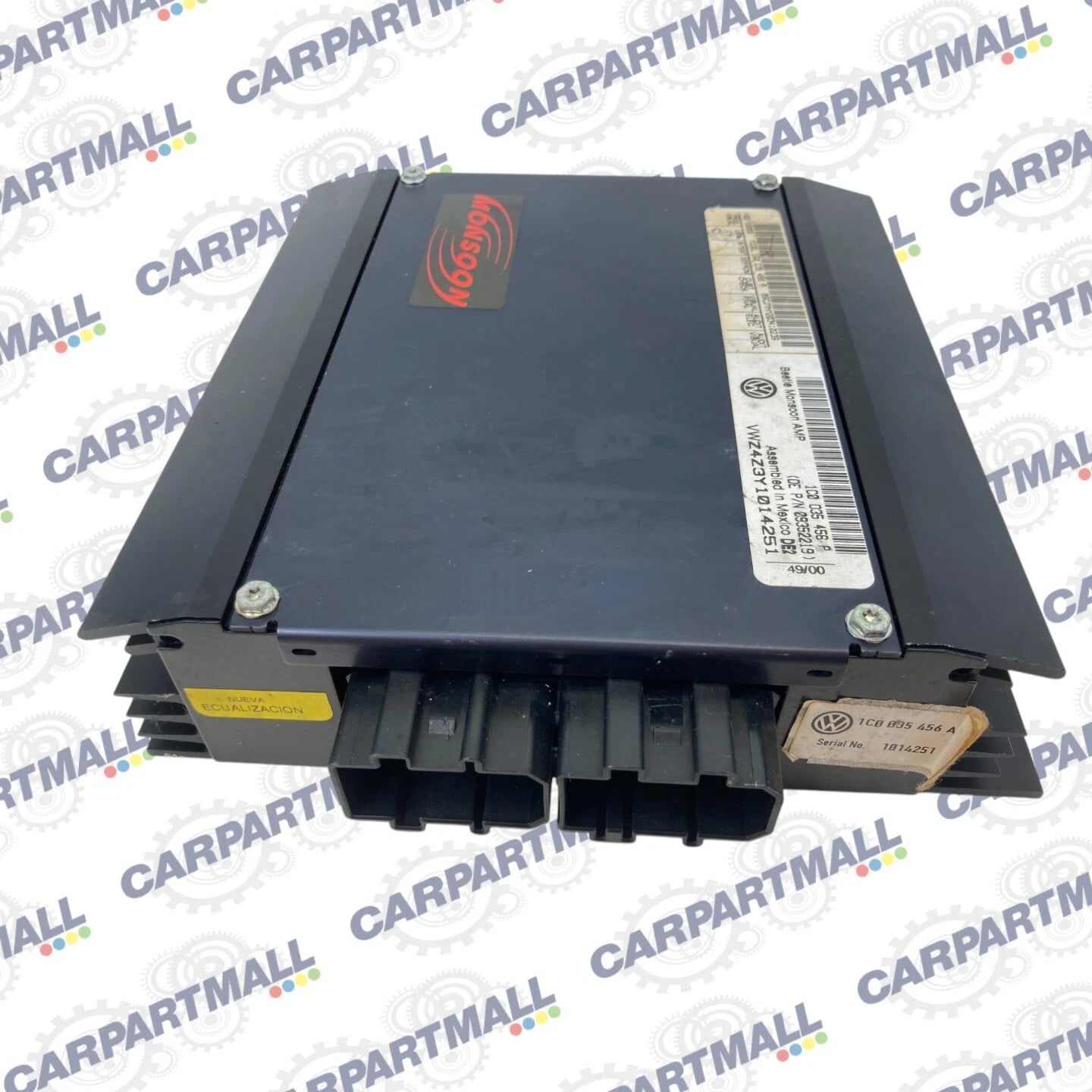 1998-2010 VOLKSWAGEN BEETLE SOUND SYSTEM AUDIO RADIO AMPLIFIER 1C0-035-456-P OEM