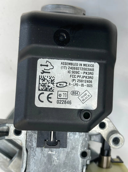 07-16 ACADIA 08-17 BUICK ENCLAVE IGNITION SWITCH LOCK CYLINDER W/ KEY 25957937