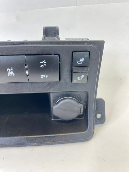 2013 2014 CHEVY TRAVERSE DASH PANEL HEATED SEAT SWITCH W/ POWER OUTLET 22864153