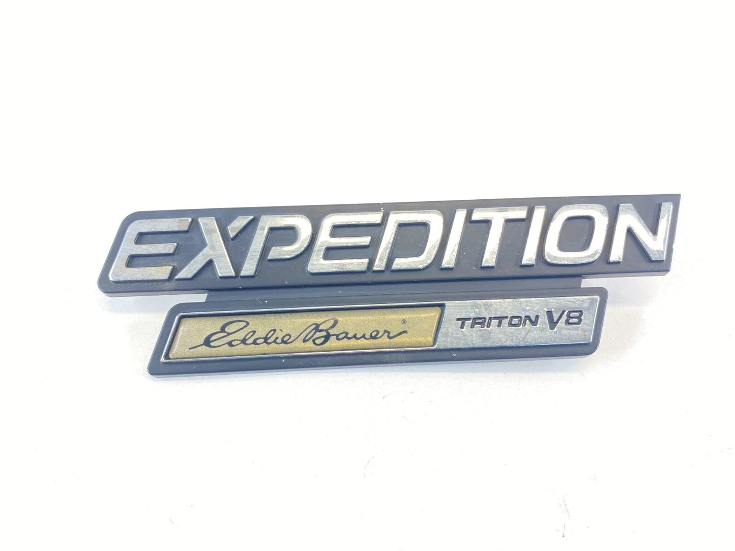 1997-2002 FORD EXPEDITION EDDIE BAUER TRITON V8 FENDER EMBLEM BADGE LOGO