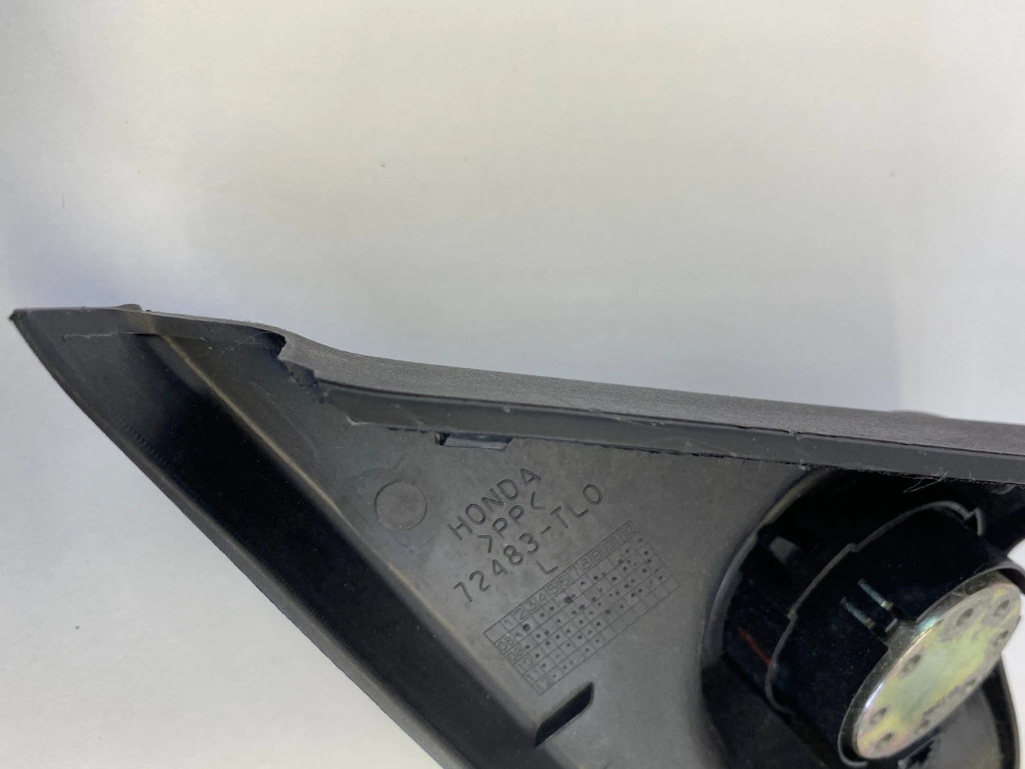 09-14 ACURA TSX FRONT LEFT DRIVER DOOR TWEETER SPEAKER COVER TRIM OEM 72483-TL0