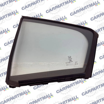 2008-2012 Honda Accord Rear Left Door Quarter Vent Window Glass 73491-TA5 OEM