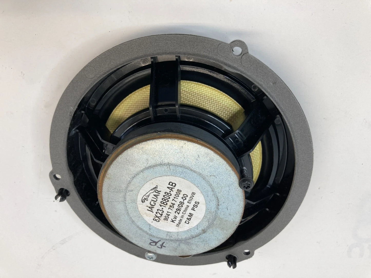 09-12 JAGUAR XF FRONT RIGHT PASSENGER SIDE DOOR SPEAKER SOUND AUDIO 8X2318808AB