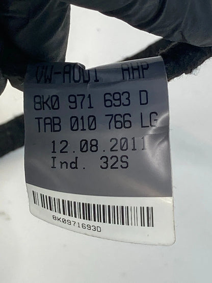 2013 13 AUDI A4 SEDAN REAR RIGHT DOOR WIRE WIRING HARNESS 8K0-971-693-D OEM