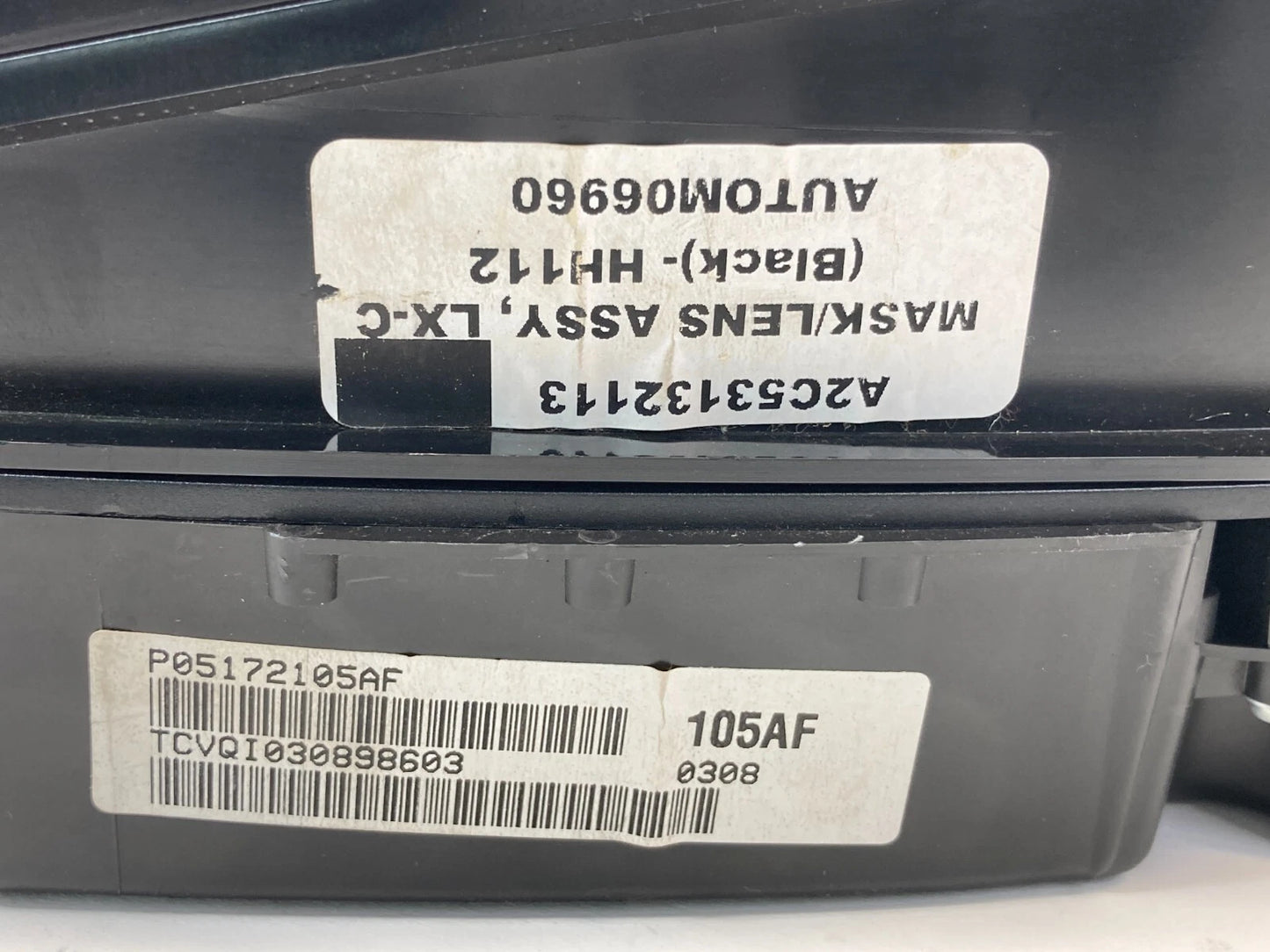 2008 CHYSLER 300 AT INSTRUMENT CLUSTER SPEEDOMETER GAUGES 178K MILES 05172105AF