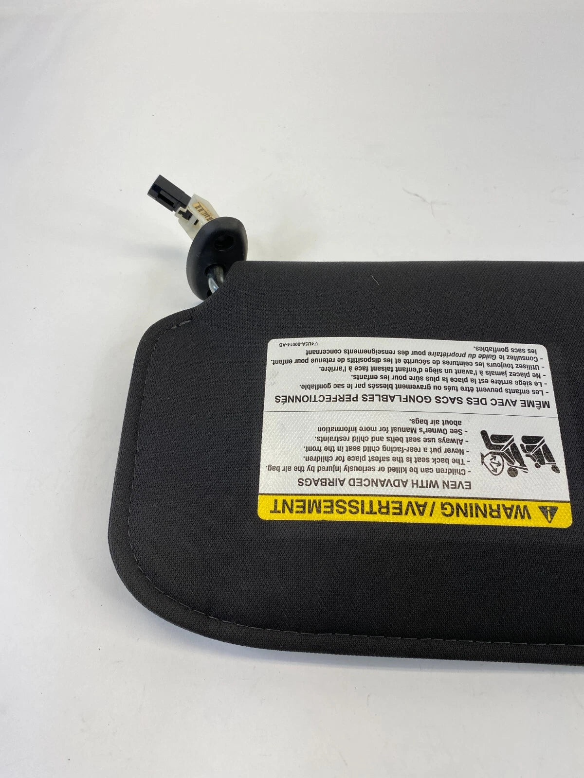 2008 FORD ESCAPE RIGHT PASSENGER SUNVISOR SUN VISOR W ILLUMINATION OEM